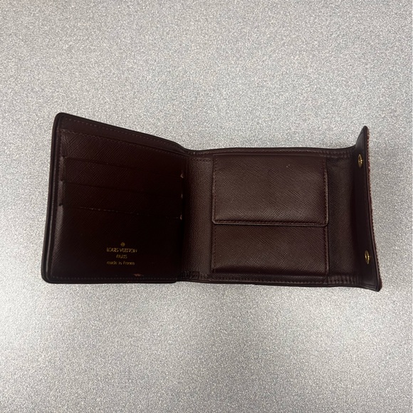 ❤️Pre Loved Louis Vuitton Cherry Mini Lin Porte Billets Credit Card Wallet - Picture 9 of 10